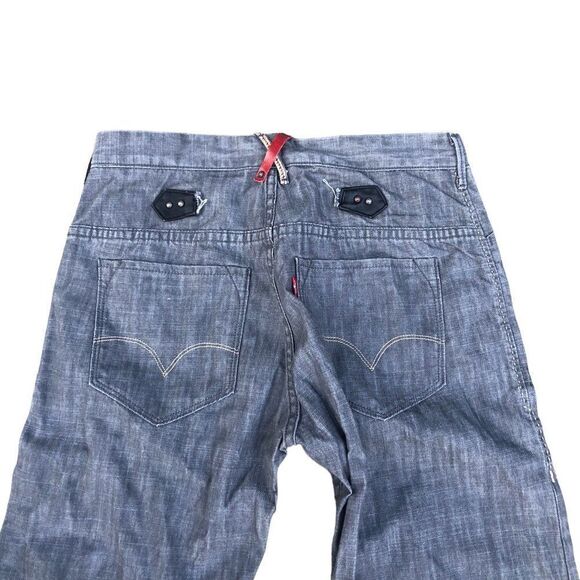 Vintage Levi Red Label Jeans Size 32 Gray - Picture 8 of 10
